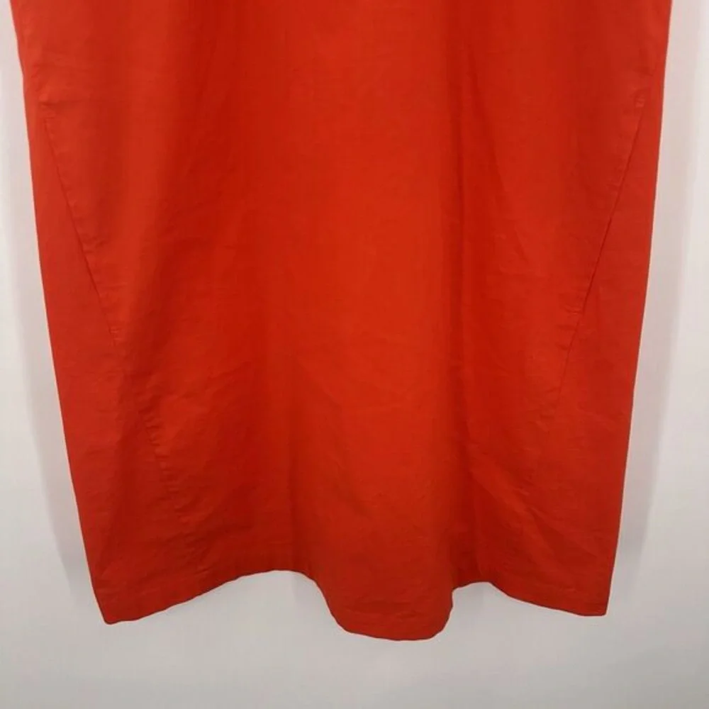 Bright Red Short Sleeve Polo Dress